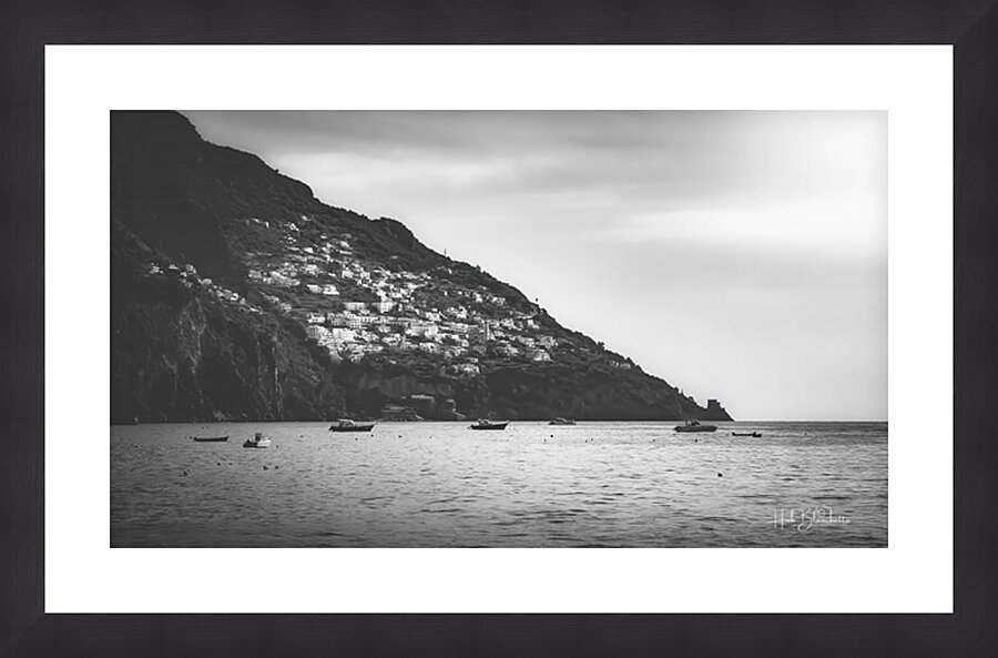 Amalfi Coast Italy Picture Frame Printing