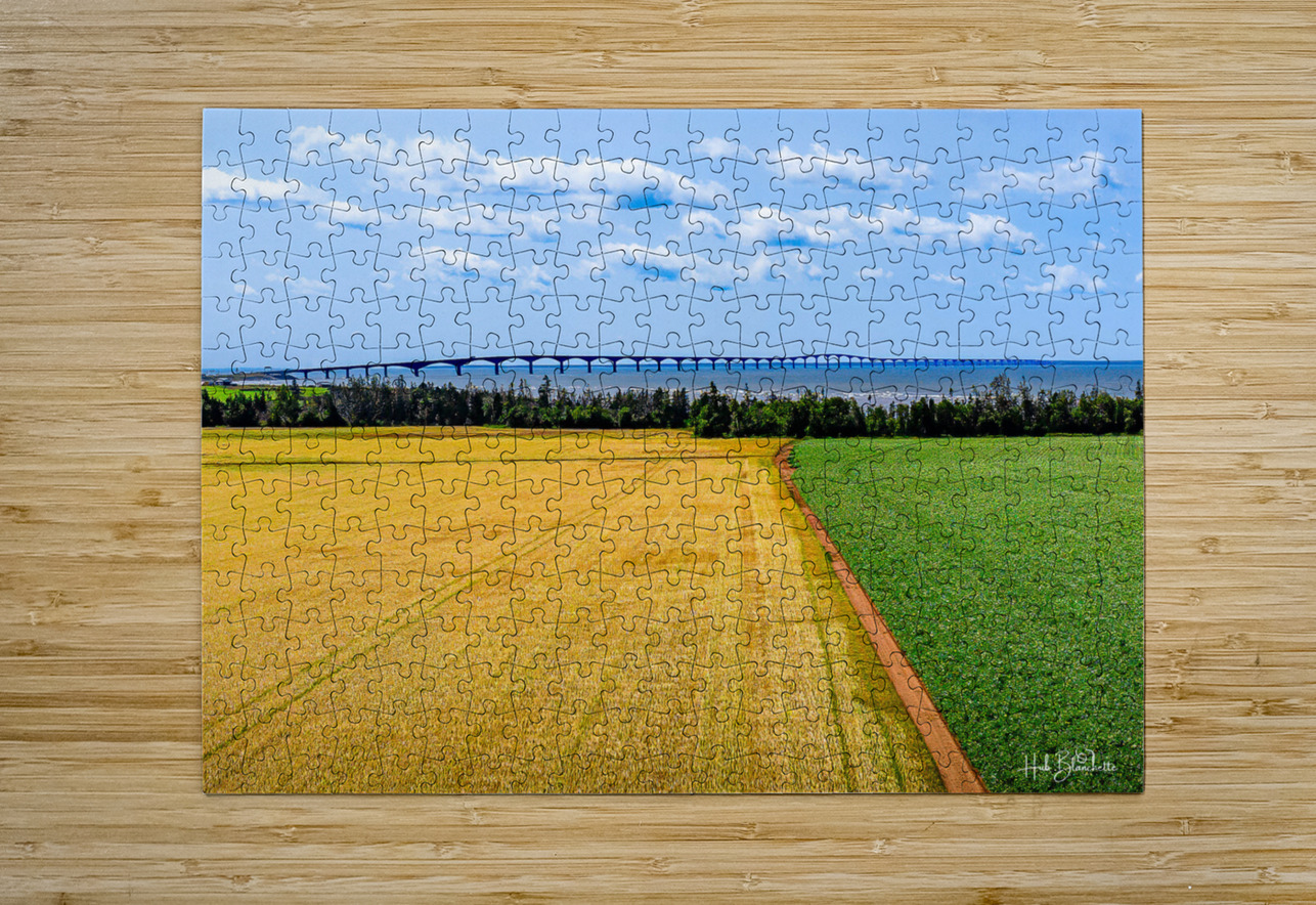 Confederation Bridge PEI Canada Hub Blanchette Puzzle printing