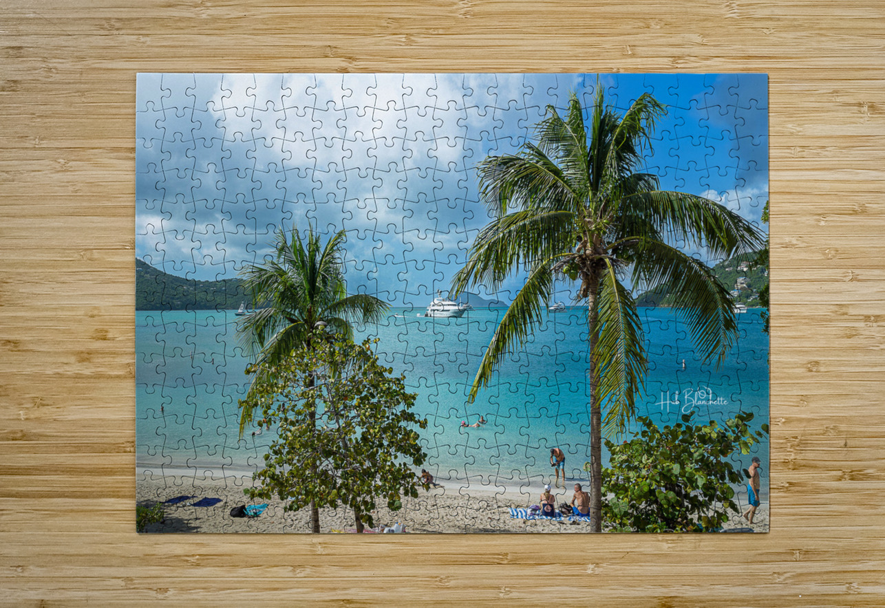Magens Bay St.Thomas Hub Blanchette Puzzle printing