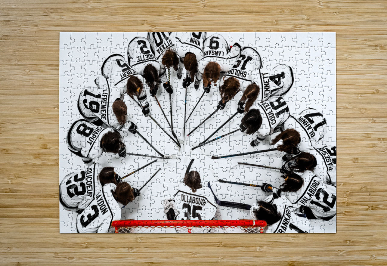 U15 Female Shark Team Photo Hub Blanchette Puzzle printing