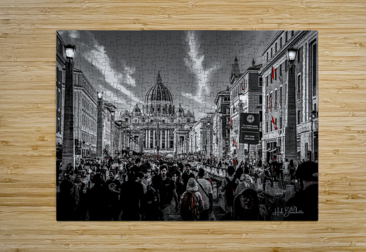 Vatican City Rome Italy Hub Blanchette Puzzle printing