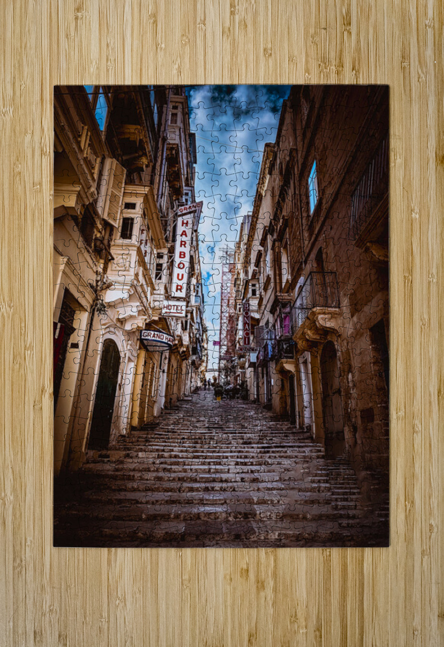 Stairway To Heaven Barcelona Italy Hub Blanchette Puzzle printing
