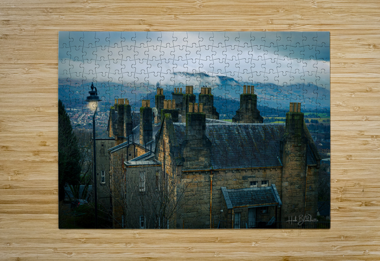 Ochil Hills Stirling Scotland UK Hub Blanchette Puzzle printing