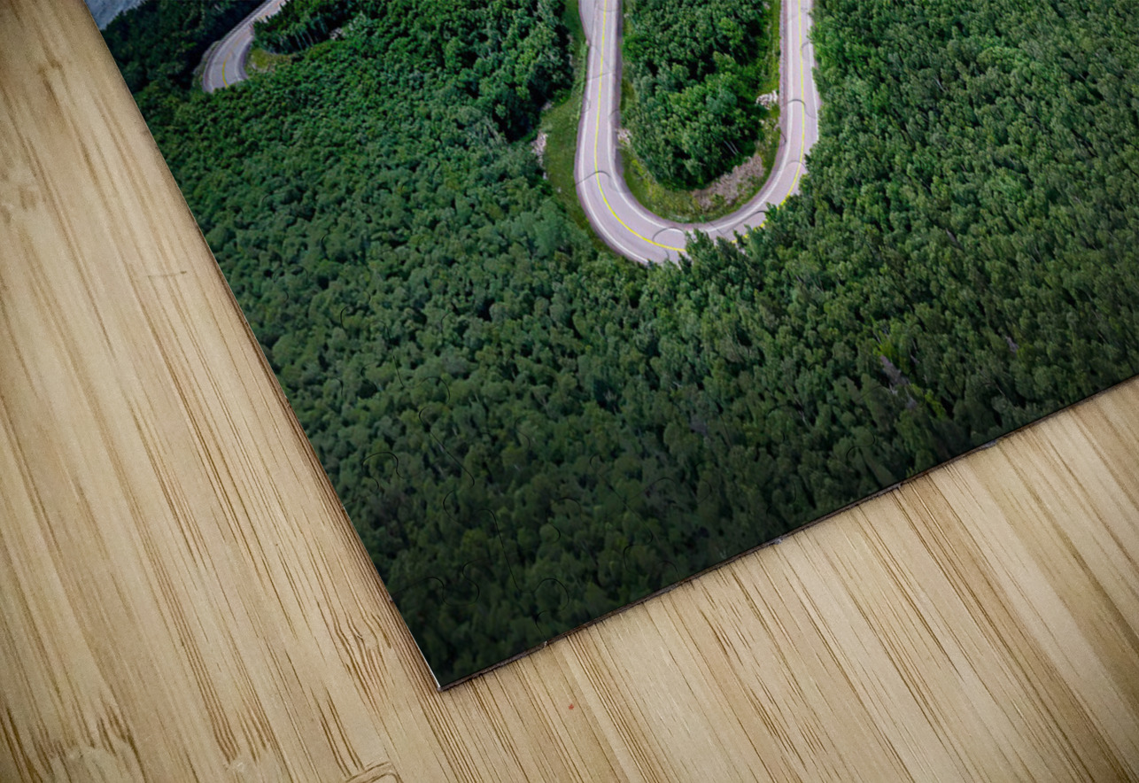 Cabot Trail Cape Breton Nova Scotia Canada Hub Blanchette Puzzle