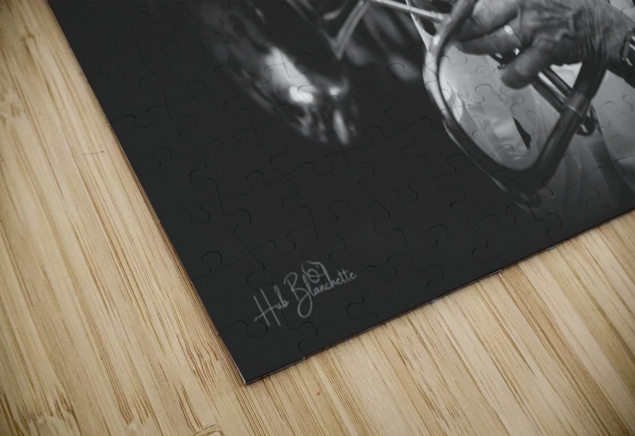 Street Musician Claude Berger Old Quebec City Canada Hub Blanchette Puzzle