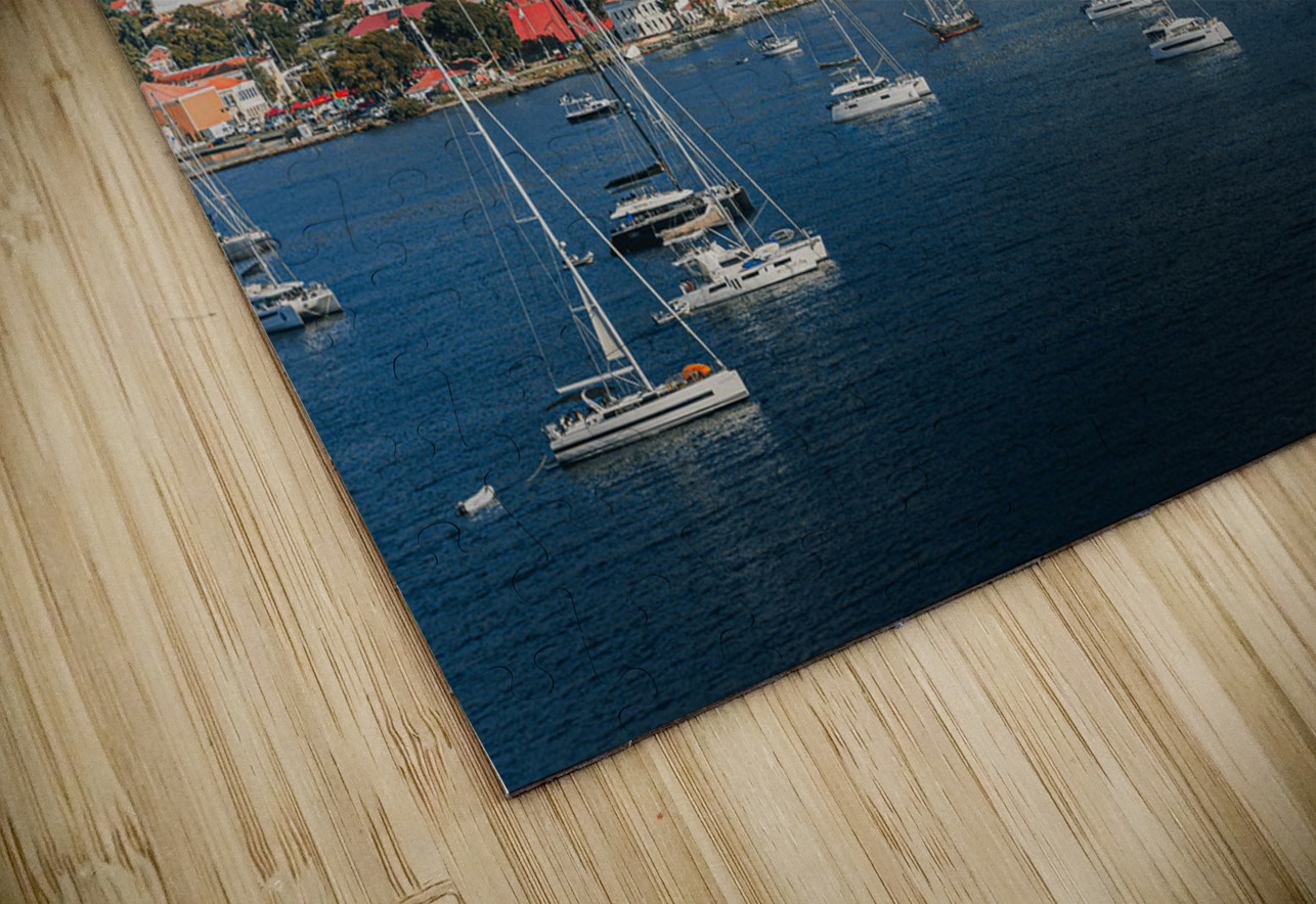 Down Town St.Thomas US Virgin Islands Hub Blanchette Puzzle
