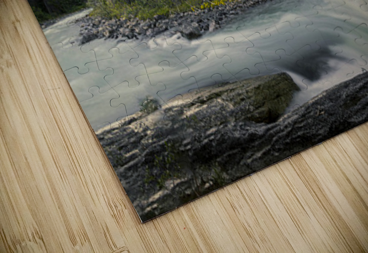 Sunwapta Falls Jasper Alberta Canada Hub Blanchette Puzzle