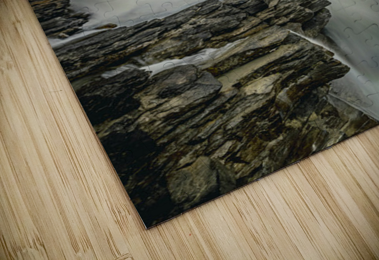 Athabasca Falls Jasper National Park Canada Hub Blanchette Puzzle