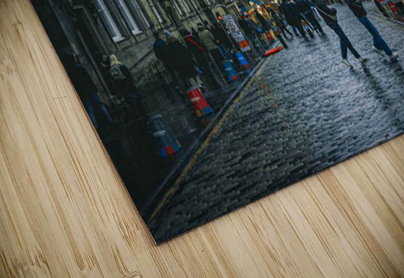Royal Mile Edinburgh Scotland UK  Hub Blanchette Puzzle