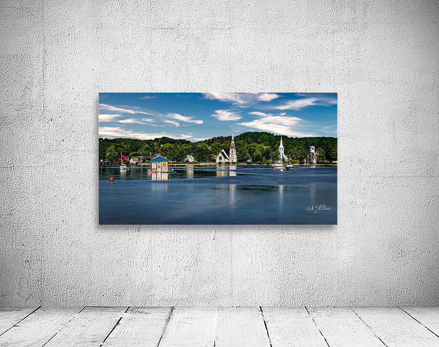 Three Churches Mahone Nova Scotia  Wall Preview