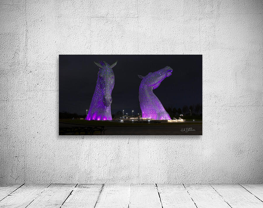 The Kelpies Falkirk Scotland Wall Preview