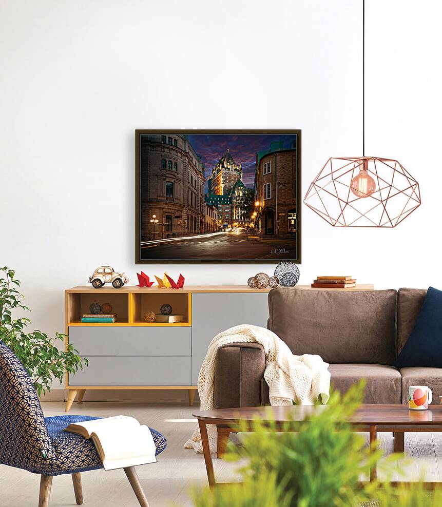 Chateau Frontenac Old Quebec City Canada Reproduction